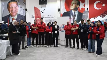 TEKNOFEST Genel Sekreteri Muhammet Saymaz, Hatay'da Öğrencilerle Buluştu