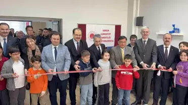 Samsun’da Uzlaşıyla Teknoloji Atölyesi Açıldı: 12 Bilgisayar Canik Bilim ve Sanat Merkezine Bağışlandı