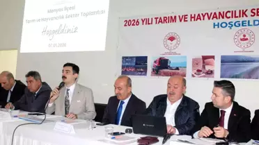 Manyas’ta 2026 Tarım ve Hayvancılık Sektör Toplantısı: Üretim Planlaması ve İklim Stratejileri