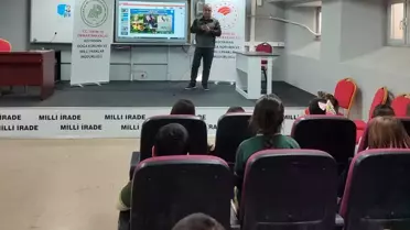 Adıyaman'da Öğrencilere Doğa Bilinci ve Biyoçeşitlilik Semineri