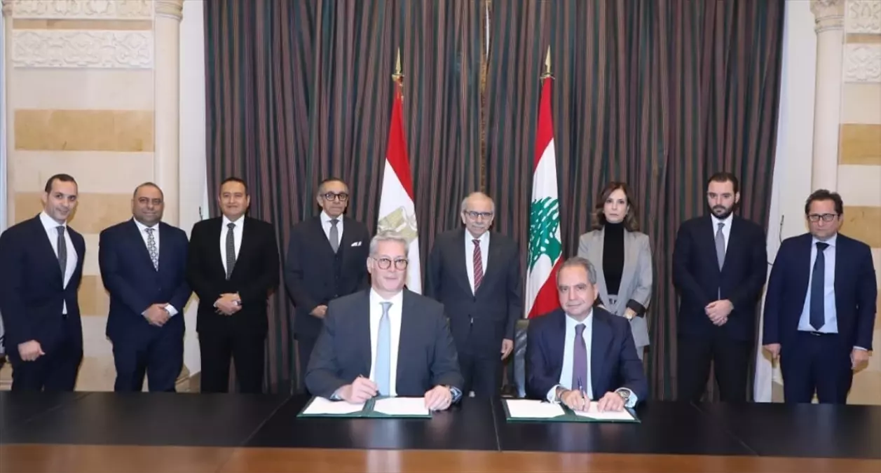 Mısır ve Lübnan Arasında Elektrik Üretimi İçin Doğal Gaz Anlaşması