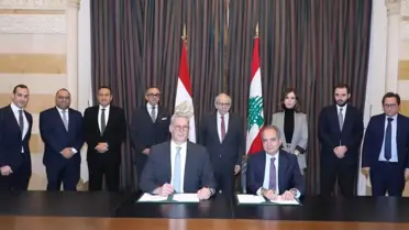 Mısır ve Lübnan Arasında Elektrik Üretimi İçin Doğal Gaz Anlaşması