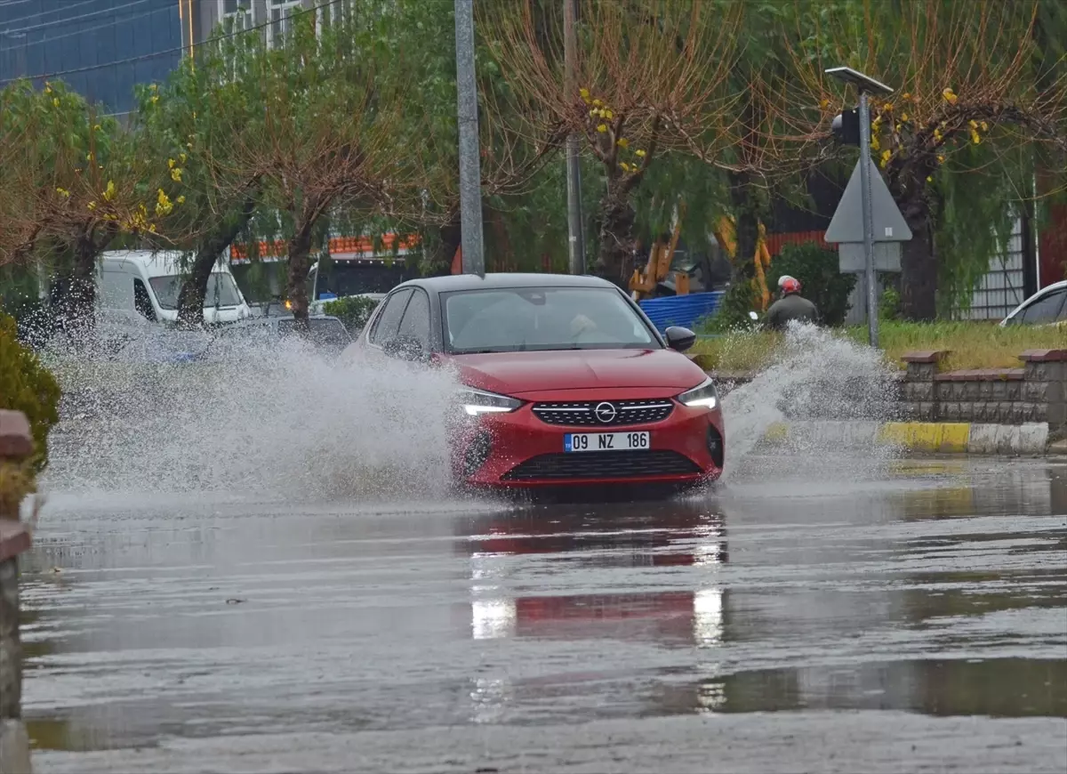 Didim, Söke ve Nazilli’de Şiddetli Yağış ve Fırtına Ağaçları Devirerek Trafiği Duraklattı