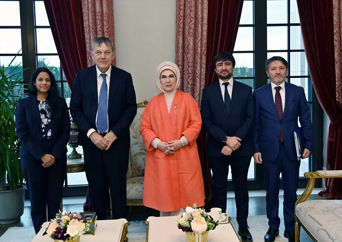 Emine Erdoğan, UNRWA Genel Komiseri Lazzarini ile Görüştü: Ortak Çözüm Adımları Masada