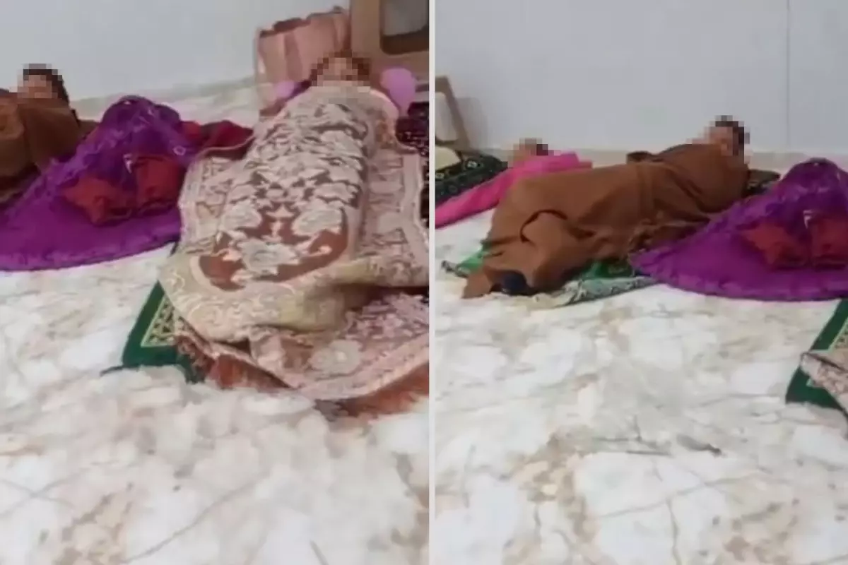 Kocaeli'de Hastane Mescidinde Barınma Zorunluluğu: Anne Çocuklarıyla Yardım Çağrısında