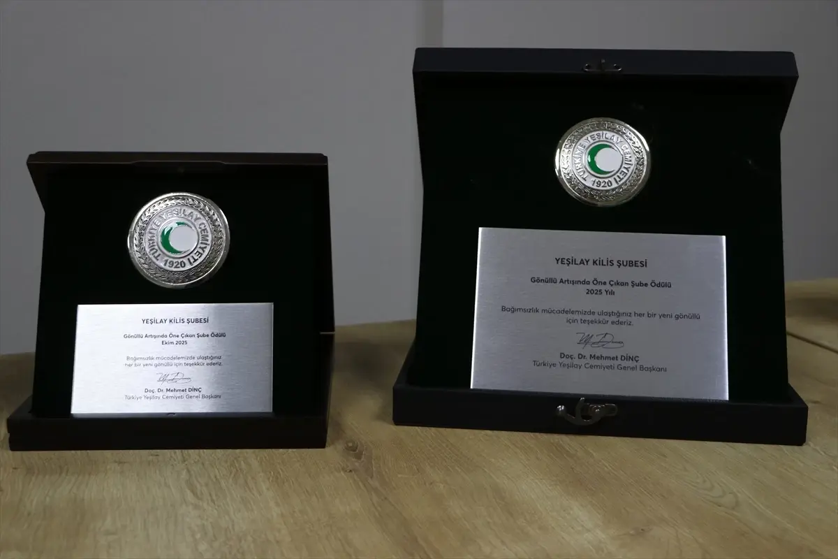 Kilis Yeşilay Şubesi, Bağımlılık Mücadelesinde Üç Ödülle Öne Çıktı