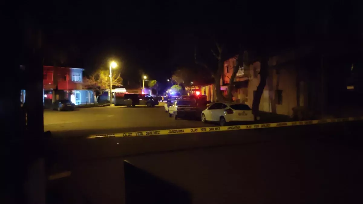 Akhisar’da alkol tartışması sırasında olay yeri