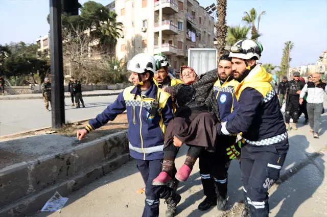 Savaş bölgesindeki altyapı hasarı