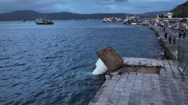 Şiddetli yağış sonrası İstanbul manzarası