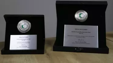 Kilis Yeşilay ödül sahnesi