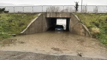 Kütahya’da yağış sonrası temizlik çalışmaları