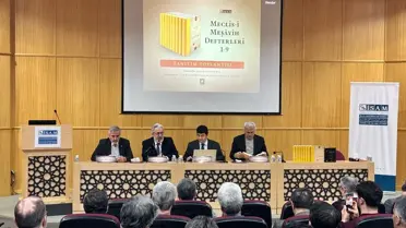 Meclis-i Meşayih defterlerinden bir sayfa