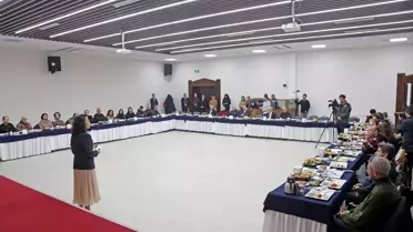 Başkan Aras’ın konuşma anı