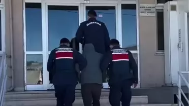 Jandarma ekipleri tarafından durdurulan yüksek hızlı araç