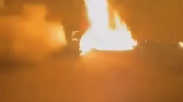 Motosikletin yanması