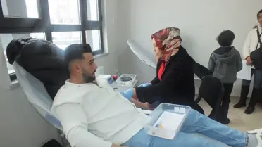 Sivas'ta Öğrencilerden Velilere Kan Bağışı Çağrısı