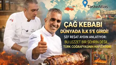 TasteAtlas'ta Dünya’nın En İyi Et Yemekleri Listesine Giren Çağ Kebabı’nın Hikayesi