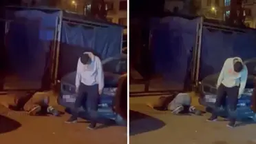 Pendik’te Uyuşturucu Etkisi Altındaki Gençlerin Sokak Performansı Görüldü