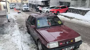 Buz sarkıtının araç üzerindeki etkisi