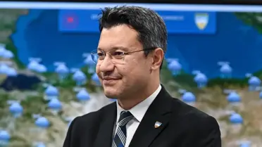 Fırtına etkisi altındaki yurt manzarası