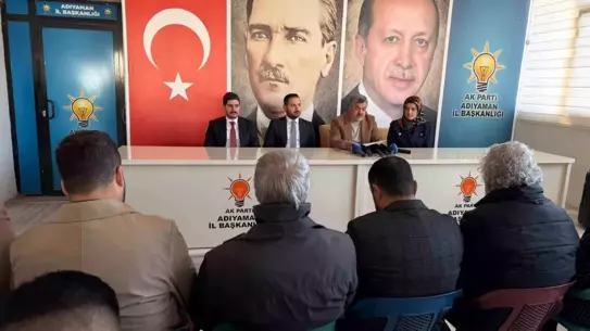 AK Parti Adıyaman İl Başkanı Ekrem Çadır Üye Artışını Açıklıyor
