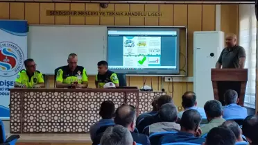 Seydişehir'de Servis Şoförleri ve Rehberler İçin Güvenlik Eğitimi Gerçekleşti