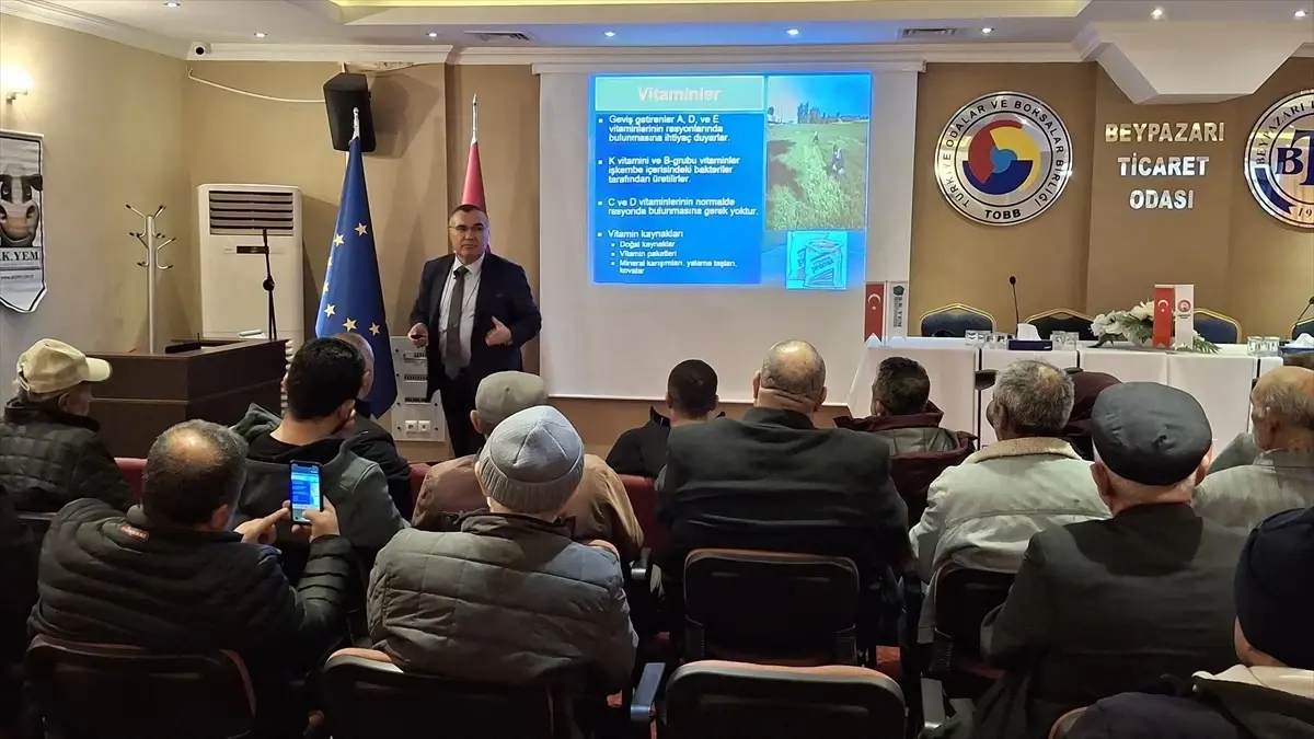 Beypazarı'nda Hayvan Besleme Semineri Gerçekleşti