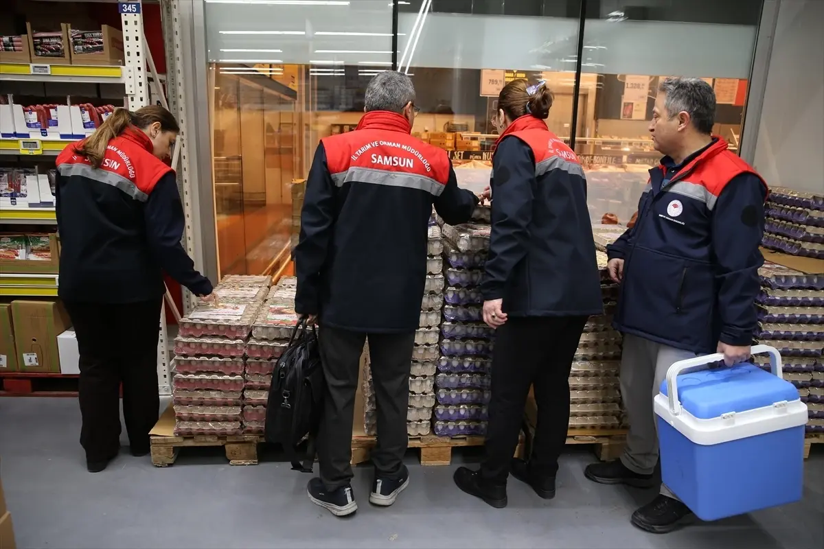 Samsun'da Gıda Denetimlerinde 285 İşletmeye 23 Milyon TL Ceza Kesildi