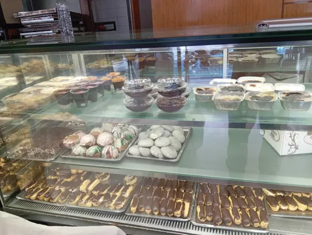 Kurabiye satışı yapılan dükkanın dış görüntüsü