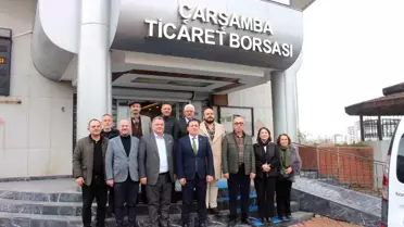 Çarşamba İlçesinin Tarım ve Ticaret Potansiyeli Borsada Değerlendirildi