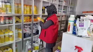 Salıpazarı'nda Bitki Koruma Ürünleri Üzerinde Detaylı Denetim Gerçekleştirildi