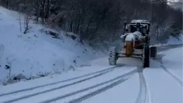 Kar temizleme ekipmanları ve tuzlama araçları