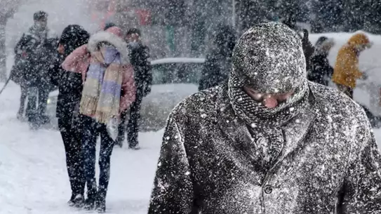 Yoğun kar yağışı