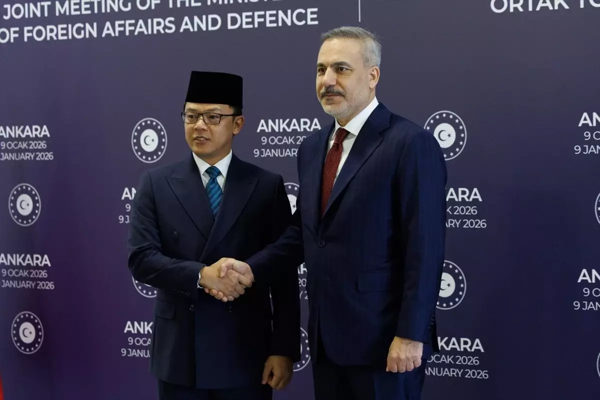 Dışişleri Bakanları Fidan ve Sugiono Ankara’da Görüştü