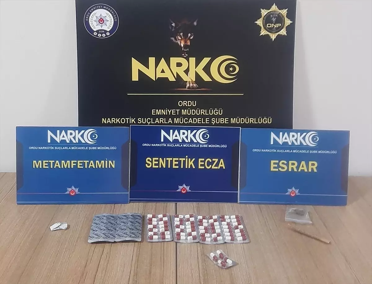 Altınordu'da tutuklanan şüpheliler