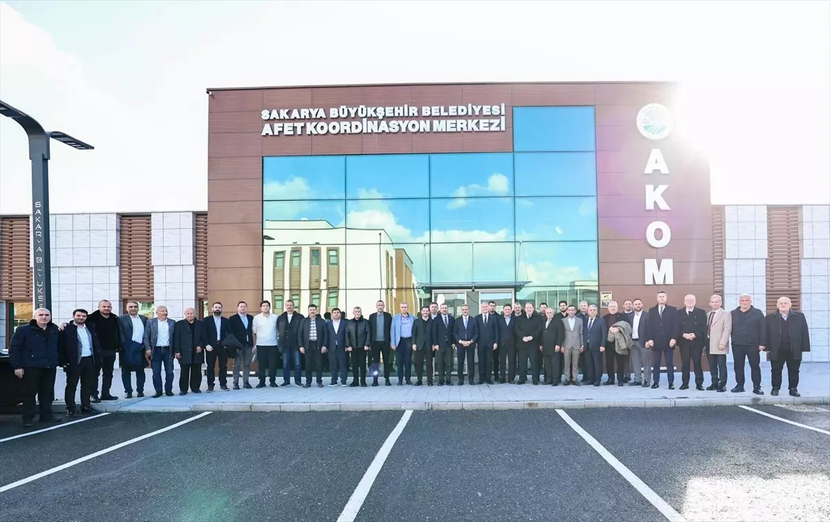 Alemdar ve SATSO Heyeti Sakarya’da Projeleri ve Sapanca Gölü Korumasını Görüştü