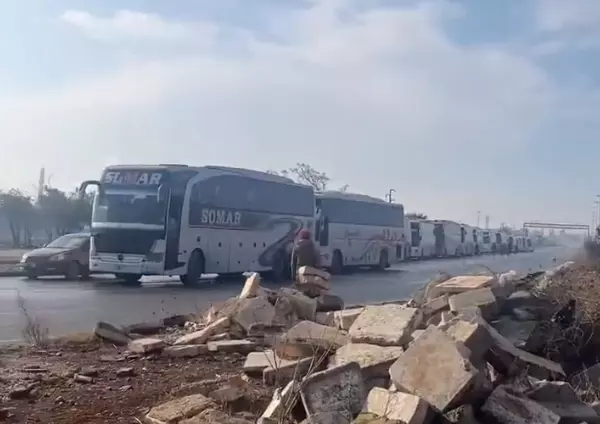 Güvenlik koridoru haritası