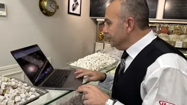 Lokum üretim sürecini gösteren yarışma fotoğrafı