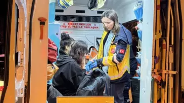 Alanya Personel Lojmanında Çıkan Yangın 3 Kişiyi Dumanla Hastalığa Soktu