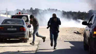 Nablus'ta yıkım sonrası görüntüler