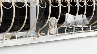 Yangın anındaki görüntü