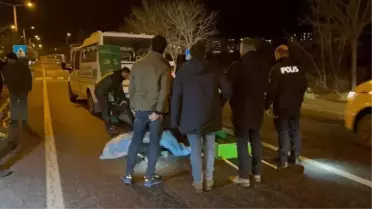 Kaza yerinde çekilmiş fotoğraf