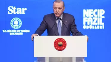 Cumhurbaşkanı Erdoğan 12. Necip Fazıl Ödülleri töreni ana fotoğrafı