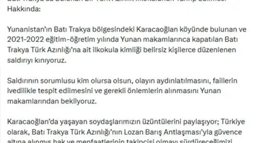 Saldırı sonrası okul binası