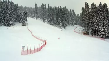 Ilgaz Dağı'nda 50 cm kar birikimi