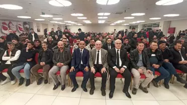 Genel kurulda yaşanan arbeye dair fotoğraf