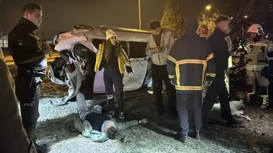 Kütahya kavşak kazası ana fotoğrafı