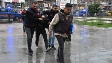 Olay yerinde alınan polis fotoğrafı