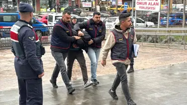 Ordu’da cinayet şüphelisinin adliyeye sevk anı
