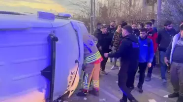 Kaza anına ait güvenlik kamerası görüntüsü